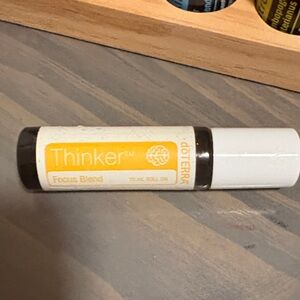 doTERRA Thinker Focus Blend Roller - Yellow and White